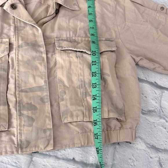 Anthropologie Hei Hei cropped linen jacket sz XS - Picture 11 of 12